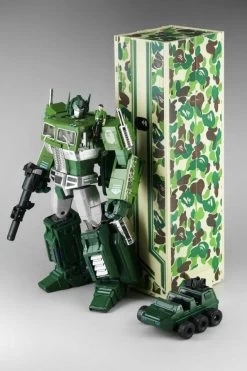 4th Party MP10A Optimus Prime Convoy Bape Green Camo Version -Action Figures Store 437e661b83