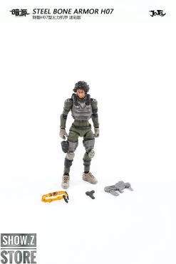 JoyToy Source 1/25 H07 Steel Bone Attack Mecha Jungle Camouflage W/ Pilot -Action Figures Store 49cdc441f3