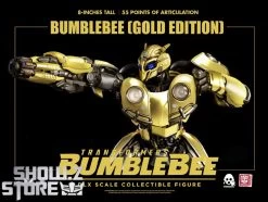 Threezero & Hasbro 3Z0294-EX Bumblebee Golden Version -Action Figures Store 4bbf81e3f2