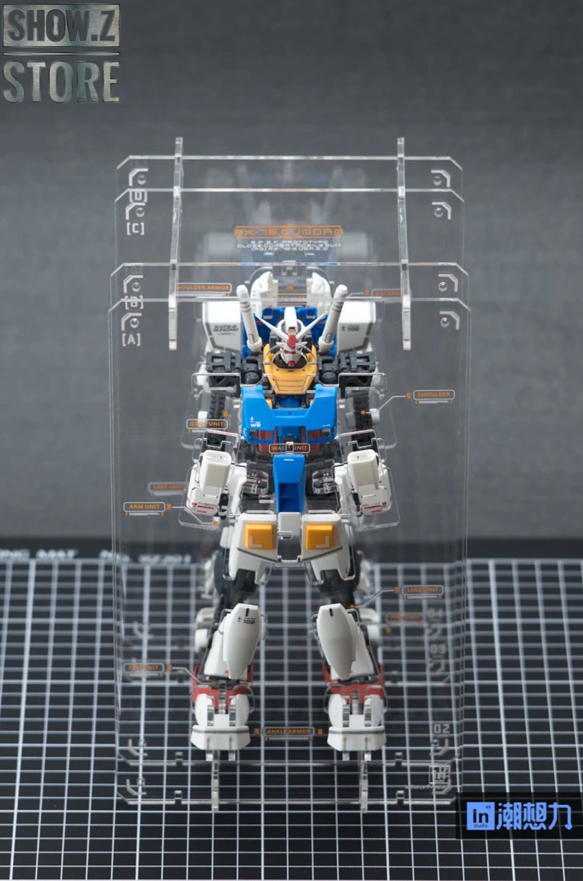 Inforce MG02 MG 1/100 RX-78-2 GUNDAM Ver.2.0 Internal Structure Showcase Display 12 Inforce MG02 MG 1/100 RX-78-2 GUNDAM Ver.2.0 Internal Structure Showcase Display - Image 10