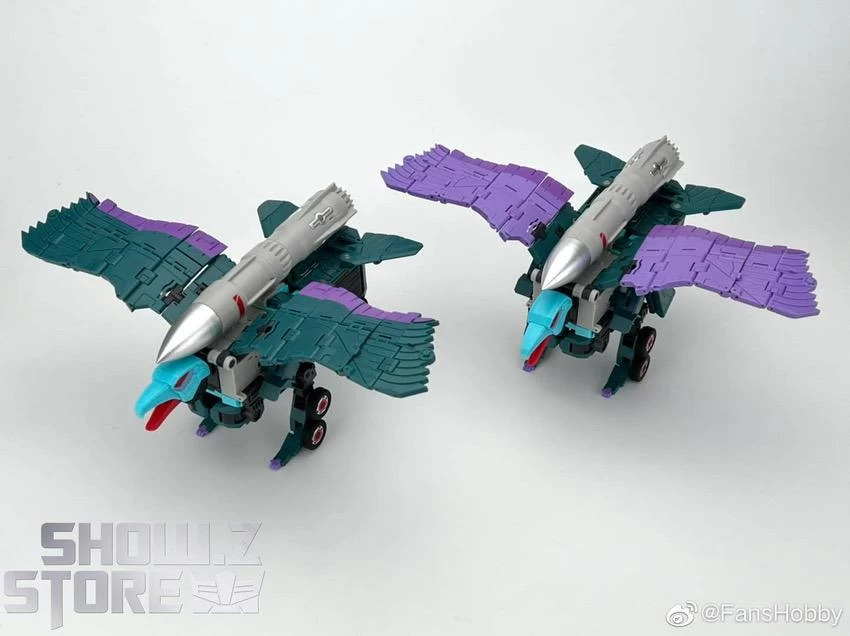 FansHobby MB-19A Doubledealer Blue-green Wings Version 16 FansHobby MB-19A Doubledealer Blue-green Wings Version - Image 14