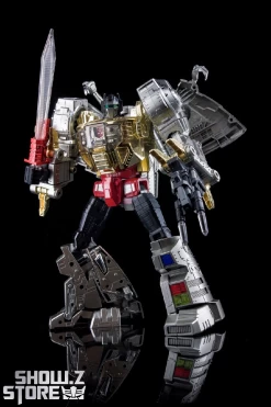 4th Party MP-08 King Grimlock Reximus Prime Oversized Stainless Steel Color Version -Action Figures Store 5416f373f1