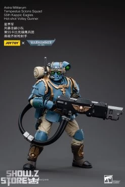 JoyToy Source 1/18 Warhammer 40K Astra Militarum Tempestus Scions Squad 55th Kappic Eagles Hot-Shot Volley Gunner -Action Figures Store 5603e2d39d