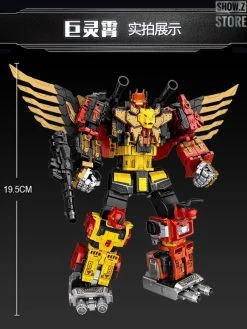 WeiJiang Wei Jiang WJ Complete Set Of 5 Sky Soarer Rampage Oversized Combination Mode POTP Feral Rex Predaking -Action Figures Store 56378d9559