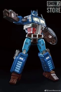 Lewin Resources LW-01A Optimus Prime Captain America Style Oversized 71cm W/ LED -Action Figures Store 5b3d8a7a5d