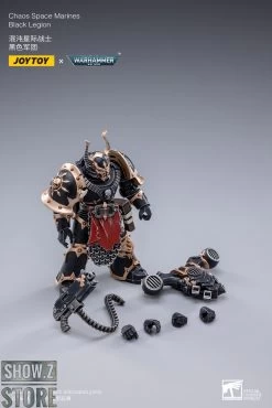 JoyToy Source 1/18 Warhammer 40K Chaos Space Marine C Black Legion Warband -Action Figures Store 5c19db6e3f