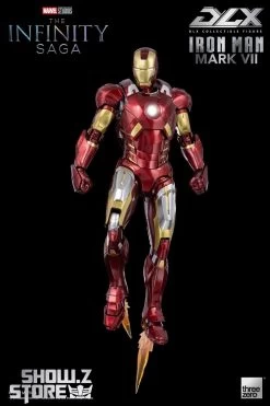 Threezero 1/12 Marvel Studio The Infinity Saga DLX Iron Man Mark 7 -Action Figures Store 5d9c3a4406