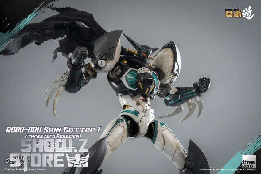 Threezero Shin Getter Robot Shin Getter 1 Black Version 8 Threezero Shin Getter Robot Shin Getter 1 Black Version - Image 6