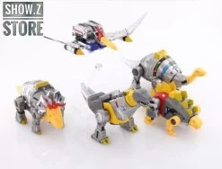 DX9 Toys War In Pocket Dinobots Set Of 5 (X18 Bumper, X19 Quaker, X20 Skyer, X21 Thorner, X22 Rager) -Action Figures Store 62c0414b9e