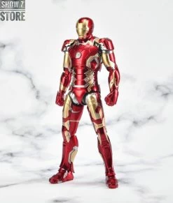 Threezero Studio 1/12 Infinity Saga Iron Man Mark 43 -Action Figures Store 635beb591e
