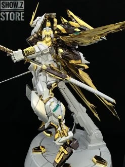 [SZ Custom] Nillson Work 1/60 MBF-P02 Gundam Astray Gold Frame W/ Electroplated Chrome Painting -Action Figures Store 676a500192