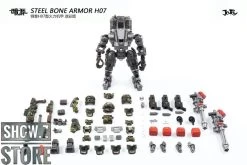 JoyToy Source 1/25 H07 Steel Bone Attack Mecha Jungle Camouflage W/ Pilot -Action Figures Store 6803e94b19