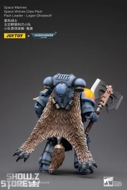 JoyToy Source 1/18 Warhammer 40K Space Wolves Claw Pack Leader-Logan Ghostwolf -Action Figures Store 692c0fcc4a