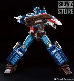 Lewin Resources LW-01A Optimus Prime Captain America Style Oversized 71cm W/ LED -Action Figures Store 694e4de210