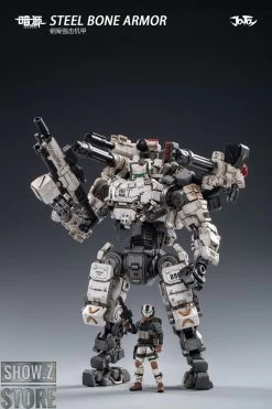 JoyToy Source 1/25 Steel Bone Armor White Color W/ 2nd Pilot -Action Figures Store 6d30a4203f