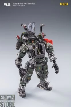 JoyToy Source 1/24 H07 Steel Bone Firepower Mecha Olive Version W/ Pilot 30 JoyToy Source 1/24 H07 Steel Bone Firepower Mecha Olive Version W/ Pilot -Action Figures Store 6e1007d7de
