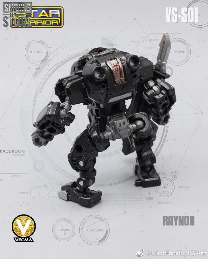 MechFansToys Vecma Toys VS-S01 Combat Squad Soldier & Raynor Set Of 2 6 MechFansToys Vecma Toys VS-S01 Combat Squad Soldier & Raynor Set Of 2 - Image 4