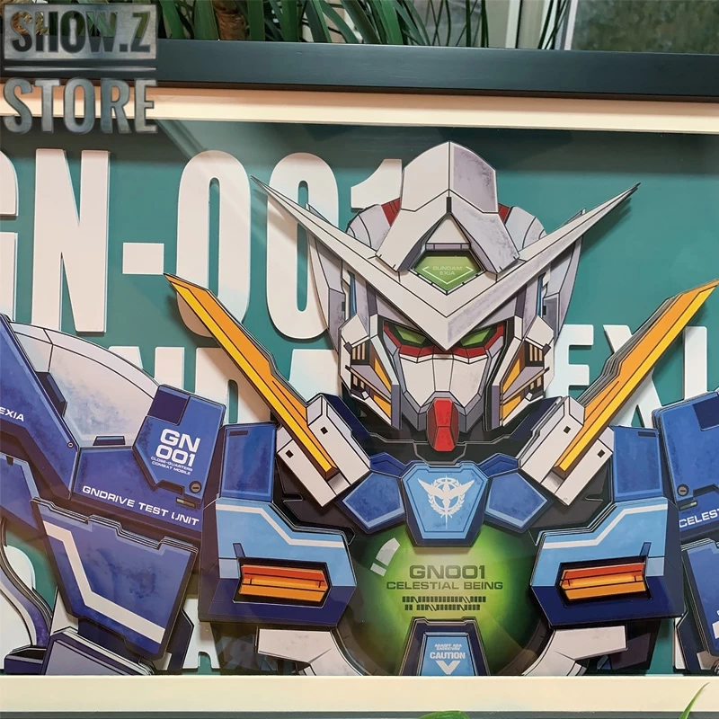 ChenFu Studio GN-001 Gundam Exia 3D Wall Art Decoration Picture 5 ChenFu Studio GN-001 Gundam Exia 3D Wall Art Decoration Picture - Image 3
