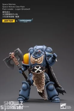 JoyToy Source 1/18 Warhammer 40K Space Wolves Claw Pack Leader-Logan Ghostwolf -Action Figures Store 71403271b7