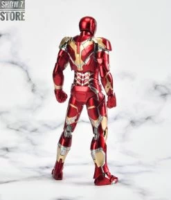 Threezero Studio 1/12 Infinity Saga Iron Man Mark 43 -Action Figures Store 71eeacf8c5