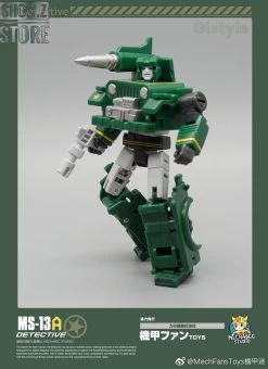MechFansToys Mechanic Studio MS-13A Detective Hound Comic Color Version -Action Figures Store 75d5a9e4e2