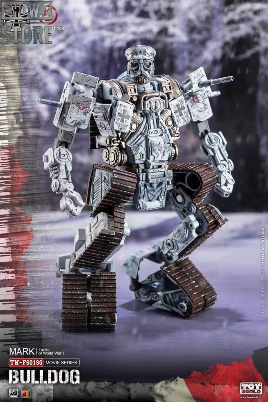 Toyworld TW-FS01SG Bulldog German Snow Camo Version 6 Toyworld TW-FS01SG Bulldog German Snow Camo Version - Image 4
