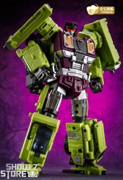 Jinbao DF03 Builder.D Devastator Green Version Set Of 6 Oversized Version -Action Figures Store 792d6dc8d4
