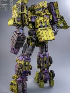 [Express Shipping] ToyWorld TW-C07G Constructor Devastator Old Green Battle Damage Version Set Of 6 -Action Figures Store 79ec917715