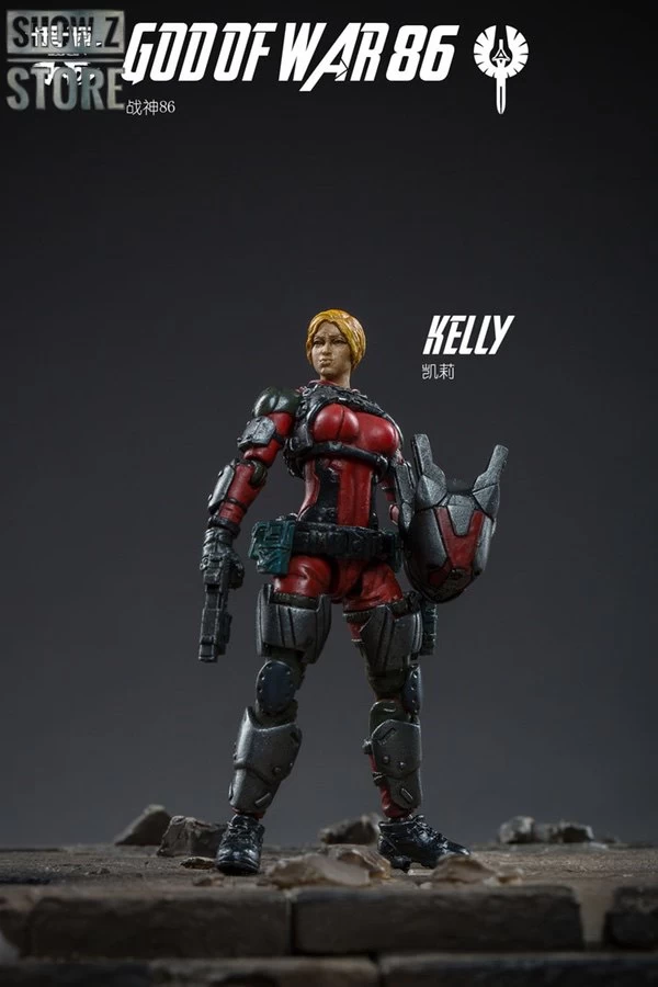 JoyToy Source Acid Rain 1/25 God Of War 86 Medium-Sized Mecha Figure Set Blue Version 14 JoyToy Source Acid Rain 1/25 God Of War 86 Medium-Sized Mecha Figure Set Blue Version - Image 12