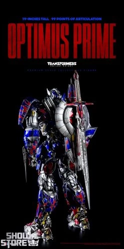 Threezero & Hasbro 3Z0384 The Last Knight Optimus Prime Deluxe Version -Action Figures Store 7aee155de8