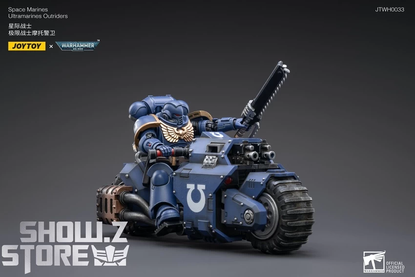 JoyToy Source 1/18 Warhammer 40K Space Marines Ultramarines Outriders 12 JoyToy Source 1/18 Warhammer 40K Space Marines Ultramarines Outriders - Image 10