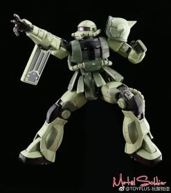 Metal Soldier 1/100 MS01 ZAKUII MS-01 MS-06 ZAKU2 Green Chogokin Metal Build -Action Figures Store 7edc33c2a4