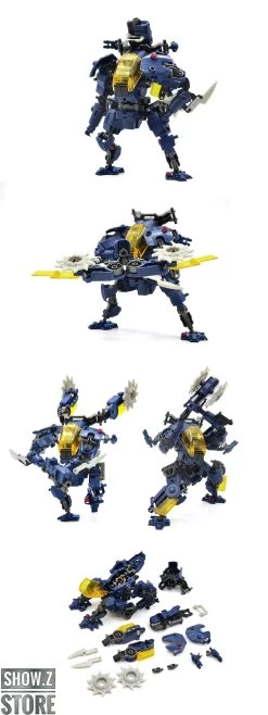 [Pre-Order] Rihio Multiabyss MM004 Sky Limulus + Ground Horsefoot & MM005 Vermin Slahser MK2 Set Of 3 Blue Version -Action Figures Store 8119ee9a4a