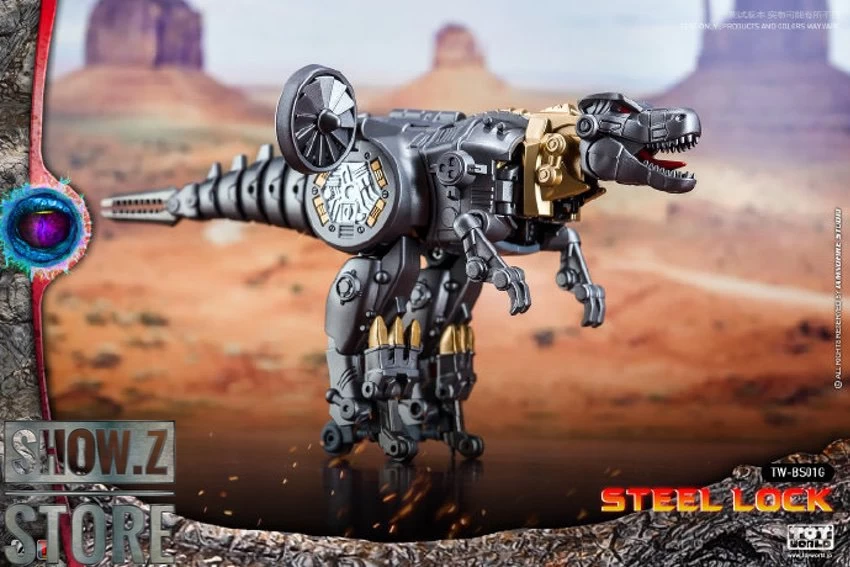 Toyworld TW-BS01G Steel Lock Grimlock Metallic Version 7 Toyworld TW-BS01G Steel Lock Grimlock Metallic Version - Image 5