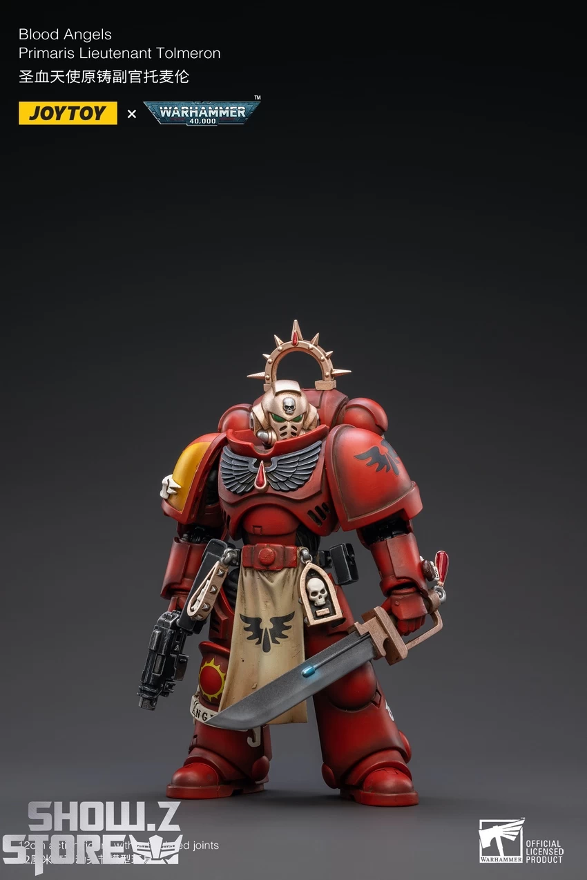 JoyToy Source 1/18 Warhammer 40K Blood Angels Primaris Lieutenant Tolmeron 11 JoyToy Source 1/18 Warhammer 40K Blood Angels Primaris Lieutenant Tolmeron - Image 9