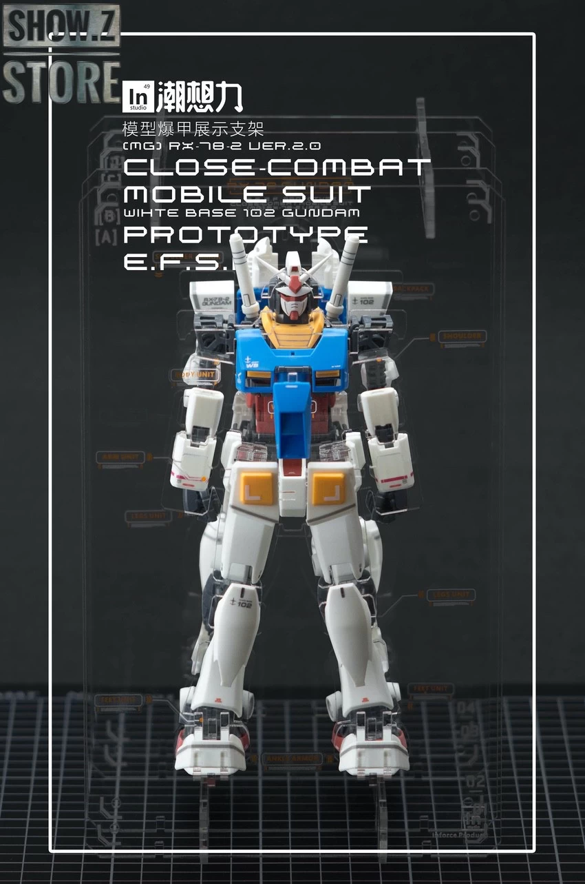 Inforce MG02 MG 1/100 RX-78-2 GUNDAM Ver.2.0 Internal Structure Showcase Display 5 Inforce MG02 MG 1/100 RX-78-2 GUNDAM Ver.2.0 Internal Structure Showcase Display - Image 3