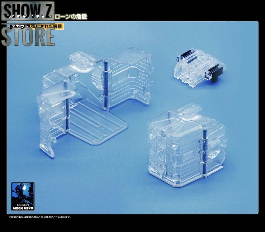 MechFansToys Lost Planet Powered-Suit DA02T/03T/08T/09T Clear Version Set Of 4 9 MechFansToys Lost Planet Powered-Suit DA02T/03T/08T/09T Clear Version Set Of 4 - Image 7