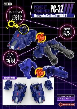 Perfect Effect PC-22 Perfect Combiner Upgrade Kit For POTP Starscream -Action Figures Store 87939d710d