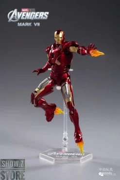 ZT Toys Marvel Licensed 1/10 Iron Man Mark 7 15 ZT Toys Marvel Licensed 1/10 Iron Man Mark 7 -Action Figures Store 87e455968e