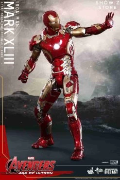 Hot Toys HT 1/6 Iron Man Mark XLIII MK43 MMS278D09 Avengers: Age Of Ultron Collectible Figure -Action Figures Store 88e2d8ebe3