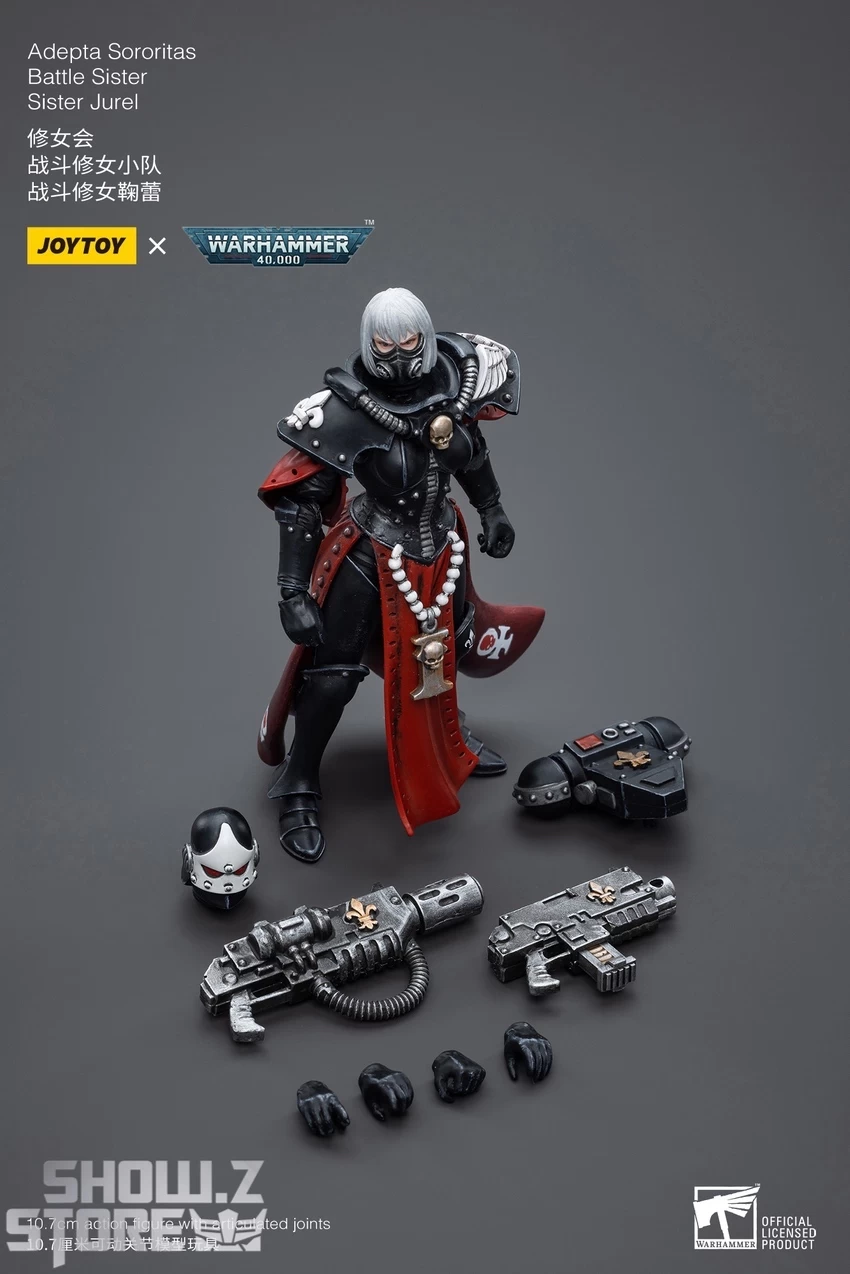 JoyToy Source 1/18 Warhammer 40K Adepta Sororitas Battle Sister Sister Jurel 8 JoyToy Source 1/18 Warhammer 40K Adepta Sororitas Battle Sister Sister Jurel - Image 6