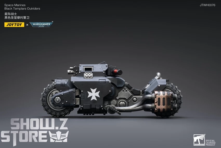 JoyToy Source 1/18 Warhammer 40K Space Marines Black Templars Outriders 6 JoyToy Source 1/18 Warhammer 40K Space Marines Black Templars Outriders - Image 4