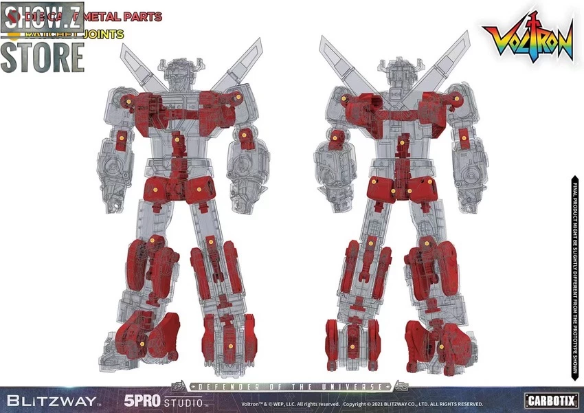 Blitzway X 5PRO Studio Voltron Beast King Golion 4 Blitzway X 5PRO Studio Voltron Beast King Golion - Image 2