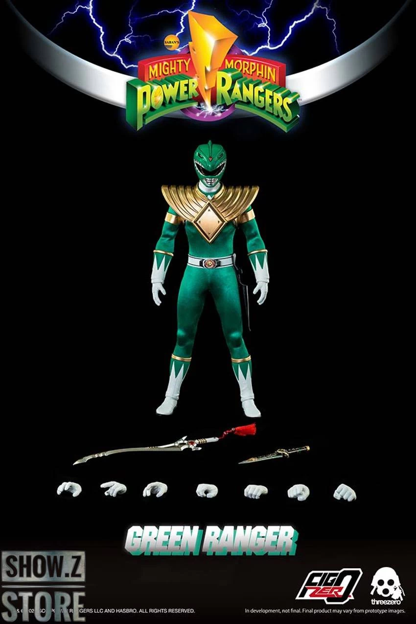 Threezero Studio 1/6 Mighty Morphin Power Rangers Green Ranger 10 Threezero Studio 1/6 Mighty Morphin Power Rangers Green Ranger - Image 8