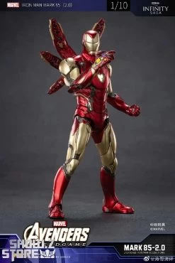 ZT Toys Marvel Licensed 1/10 Iron Man Mark 85 2.0 Version -Action Figures Store 96af9fc944