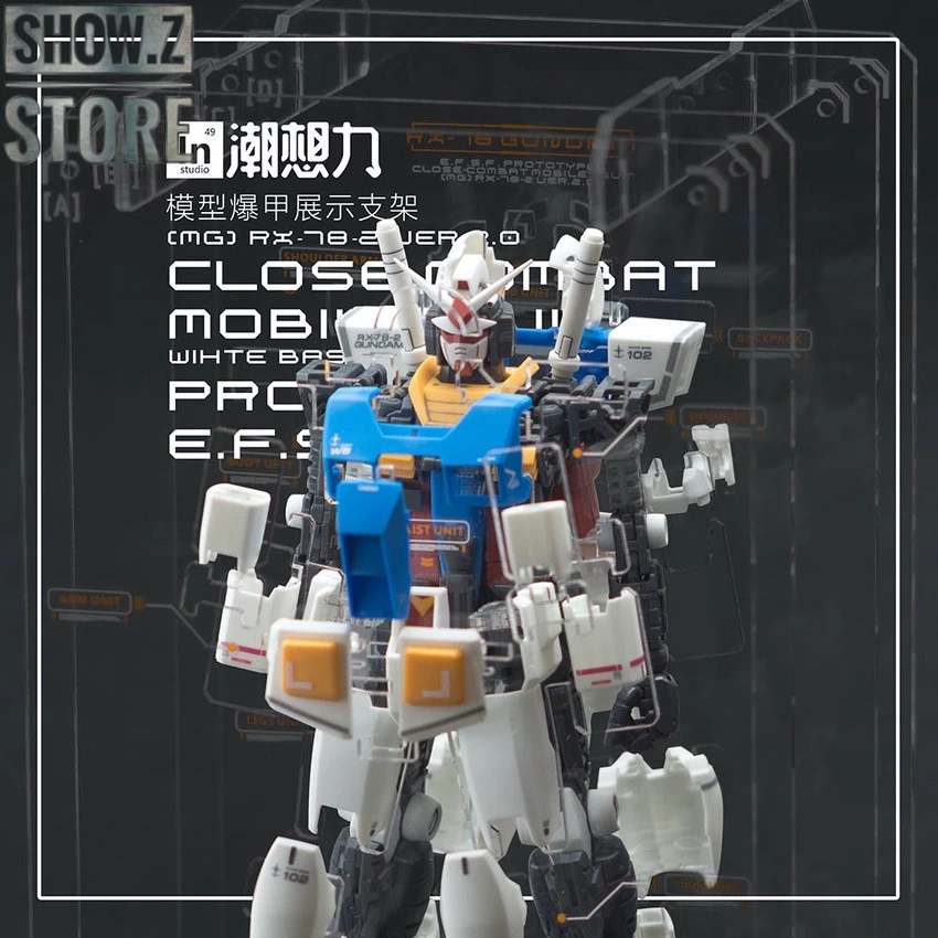 Inforce MG02 MG 1/100 RX-78-2 GUNDAM Ver.2.0 Internal Structure Showcase Display 9 Inforce MG02 MG 1/100 RX-78-2 GUNDAM Ver.2.0 Internal Structure Showcase Display - Image 7