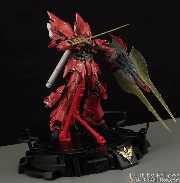 BSC Yihui YH Model 1/35 MSN-06S MNS06S SINANJU New Zeon Customized Gundam Bust Model Kit 8 BSC Yihui YH Model 1/35 MSN-06S MNS06S SINANJU New Zeon Customized Gundam Bust Model Kit - Image 6