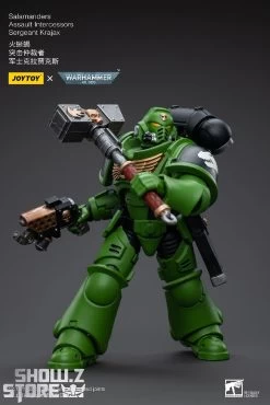 JoyToy Source 1/18 Warhammer 40K Salamanders Assault Intercessors Sergeant Krajax -Action Figures Store a1152d0488