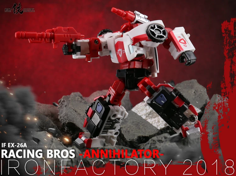 IronFactory EX-26A Racing Bros Annihilator Red Alert 13 IronFactory EX-26A Racing Bros Annihilator Red Alert - Image 11