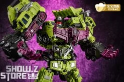 Jinbao DF03 Builder.D Devastator Green Version Set Of 6 Oversized Version -Action Figures Store a48aa5072b